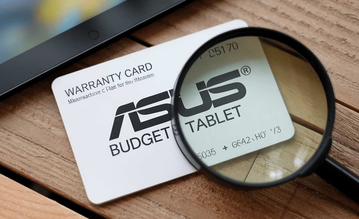 Manufacturer Warranty Info For Asus Budget Tablet