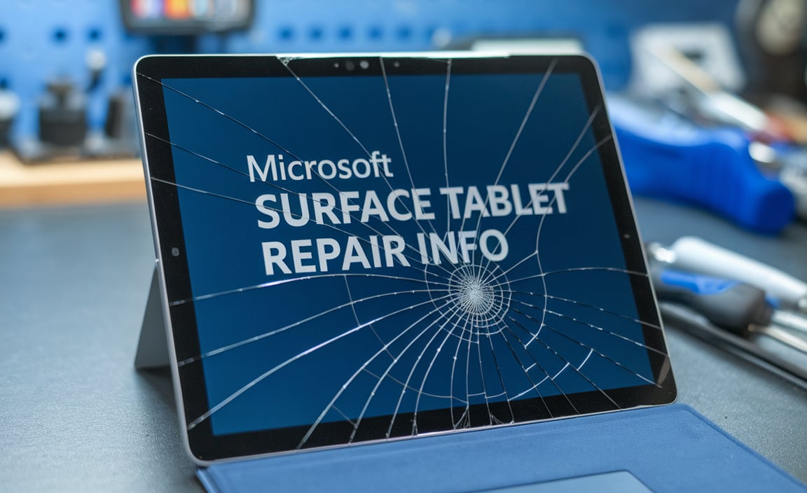 Microsoft Surface Tablet Repair Info