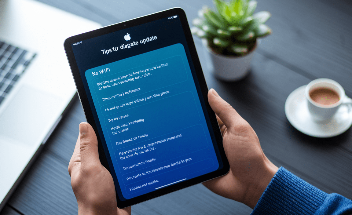 What to Do If Your Apple Tablet Fails to Update