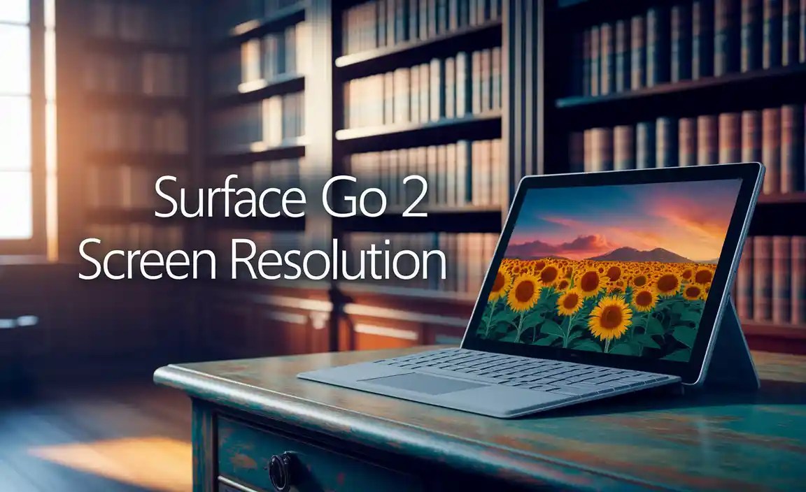 Surface Go 2 Screen Resolution
