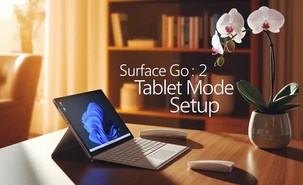 Surface Go 2 Tablet Mode Setup