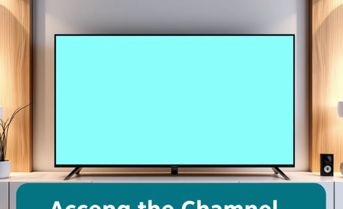 Accessing the Channel Scanning Menu