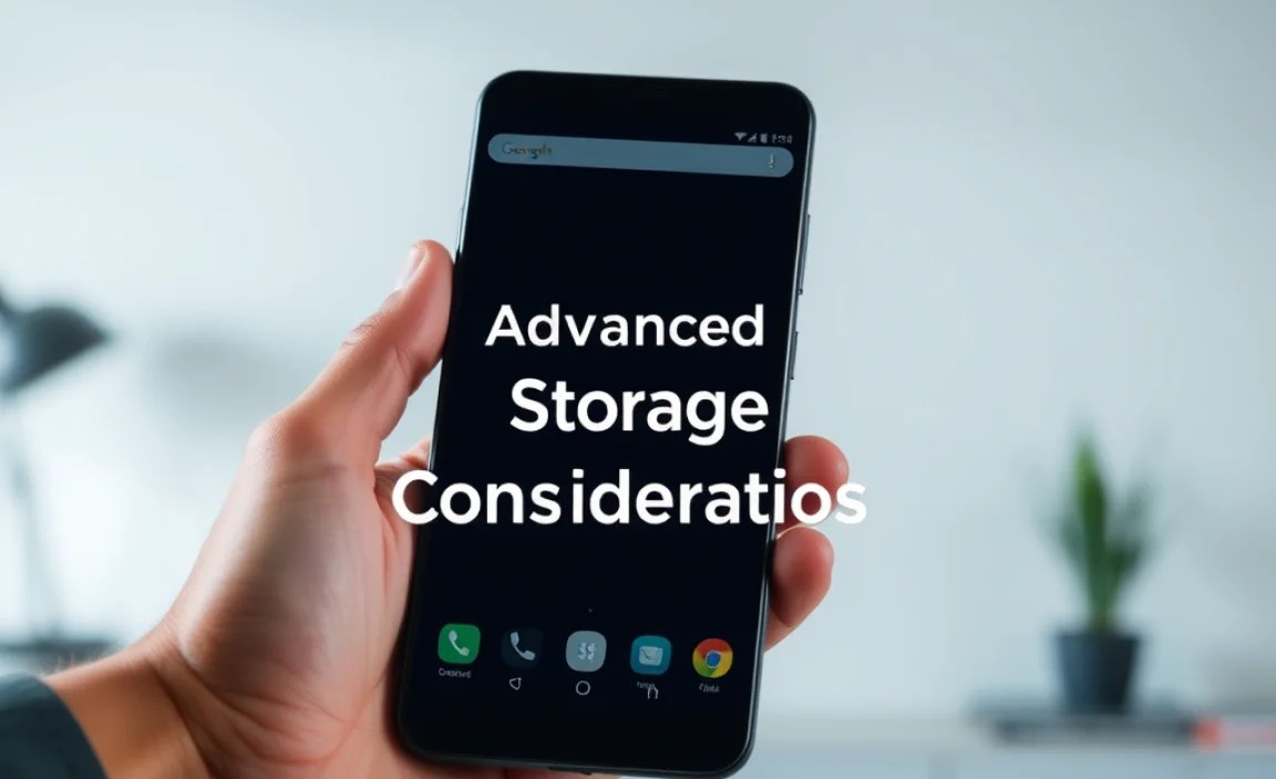 Advanced Storage Considerations