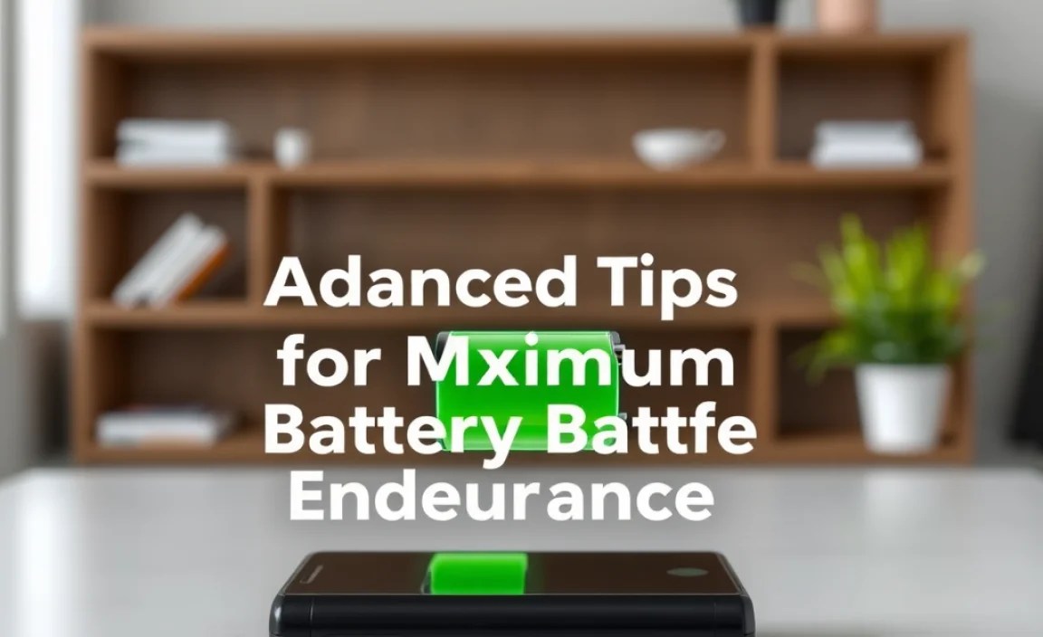 Advanced Tips for Maximum Battery Endurance