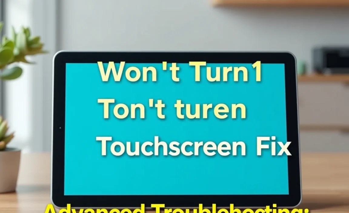 Advanced Troubleshooting: Using a USB Mouse