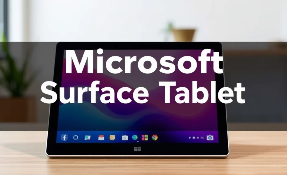 Affordable Microsoft Surface Tablet: OEM Features Inside