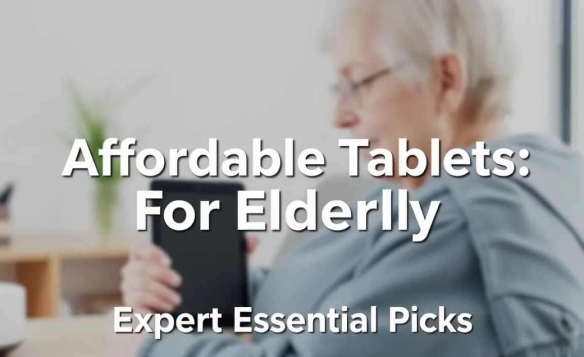 Affordable Tablets For Elderly: Expert Essential Picks