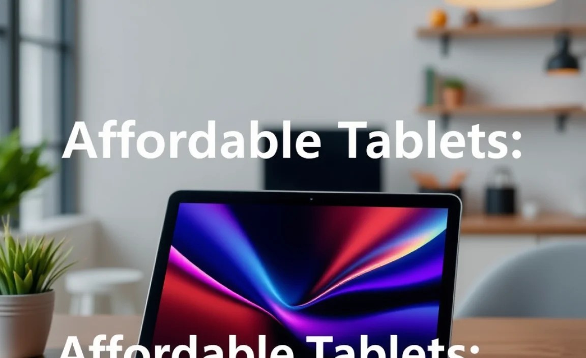 Affordable Tablets for Specific Beginner Needs
