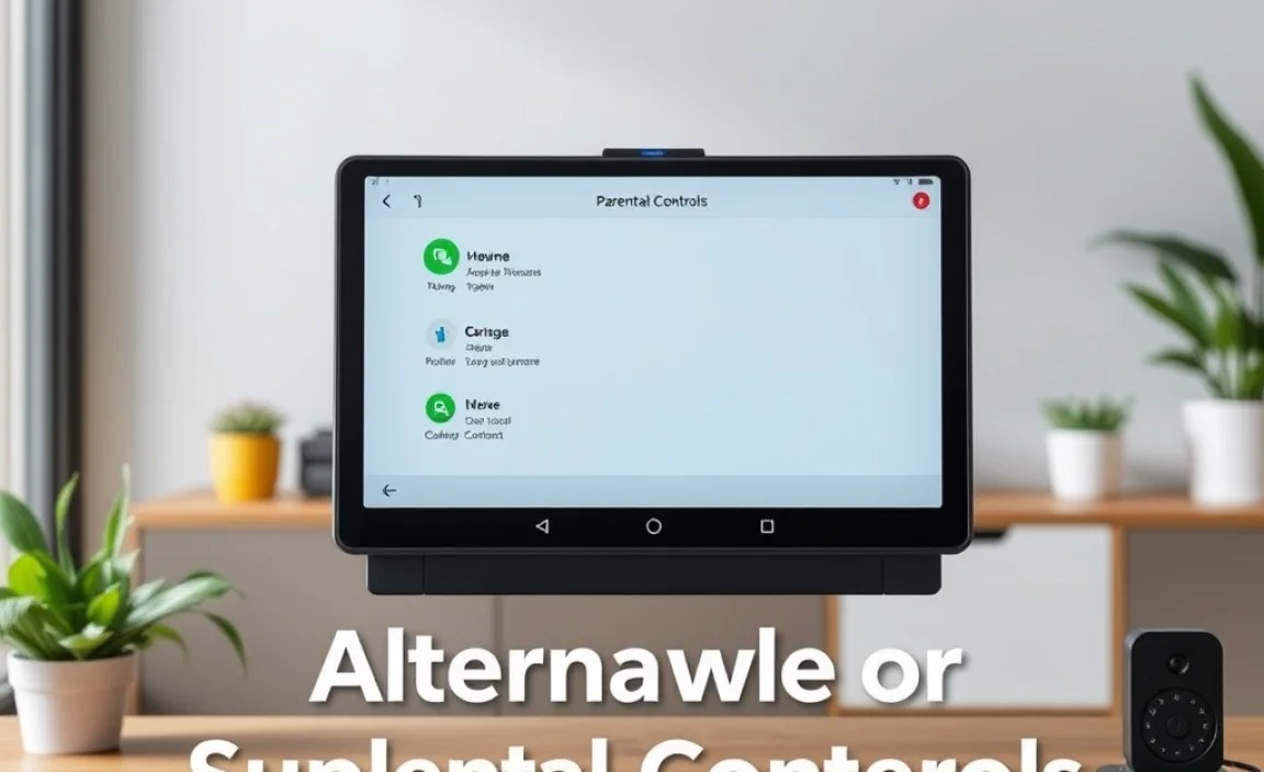 Alternative or Supplementary Parental Controls