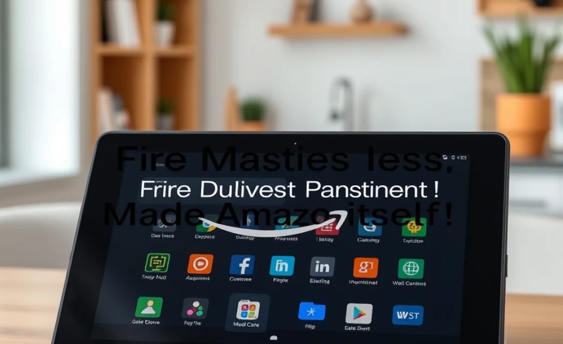 Amazon Fire Business Tablet: Made by Amazon Itself!