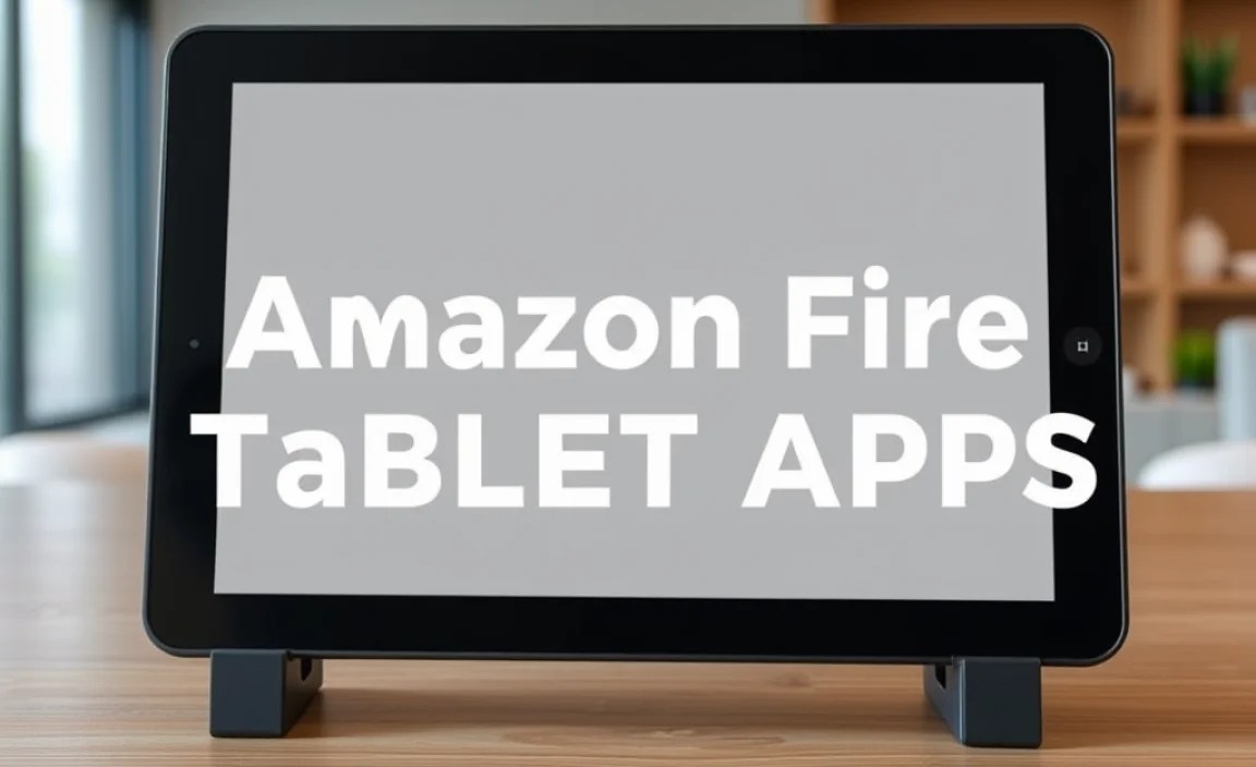 Amazon Fire Tablet Apps: Simplicity and Amazon’s Ecosystem