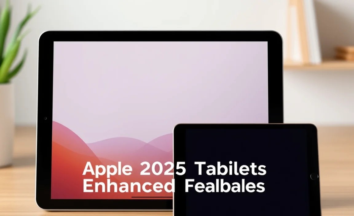 Apple 2025 Tablets: Enhanced Learning Tools