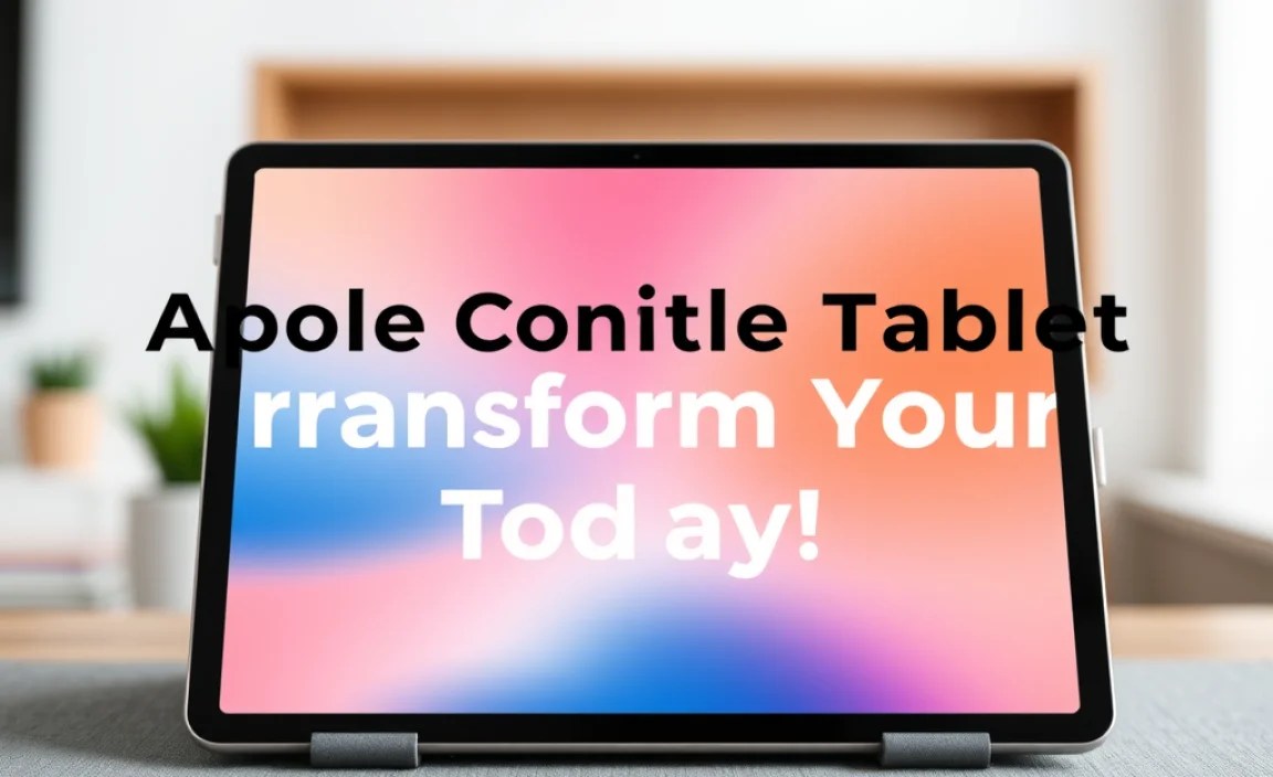 Apple Convertible Tablet: Transform Your Tech Today!
