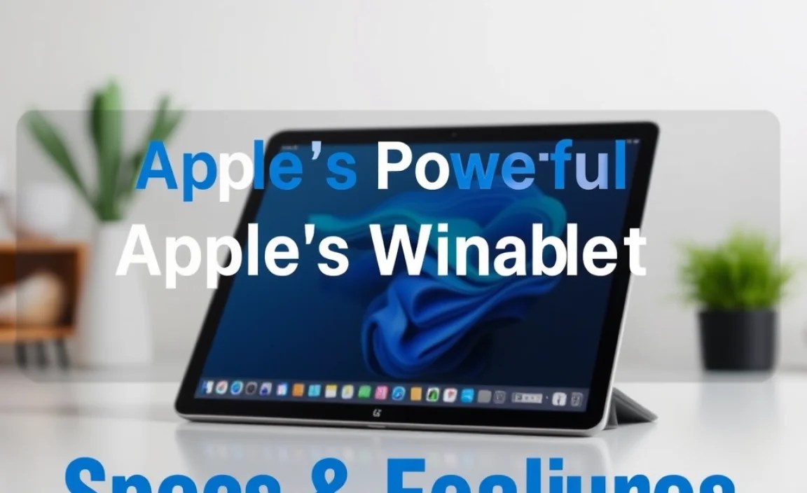 Apple’s Powerful Windows Tablet: Specs & Features