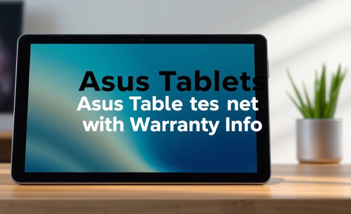 Asus Tablet Models Comparison