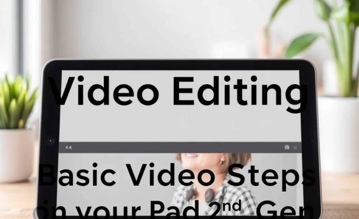 Basic Video Editing Steps on Your iPad 2nd Gen