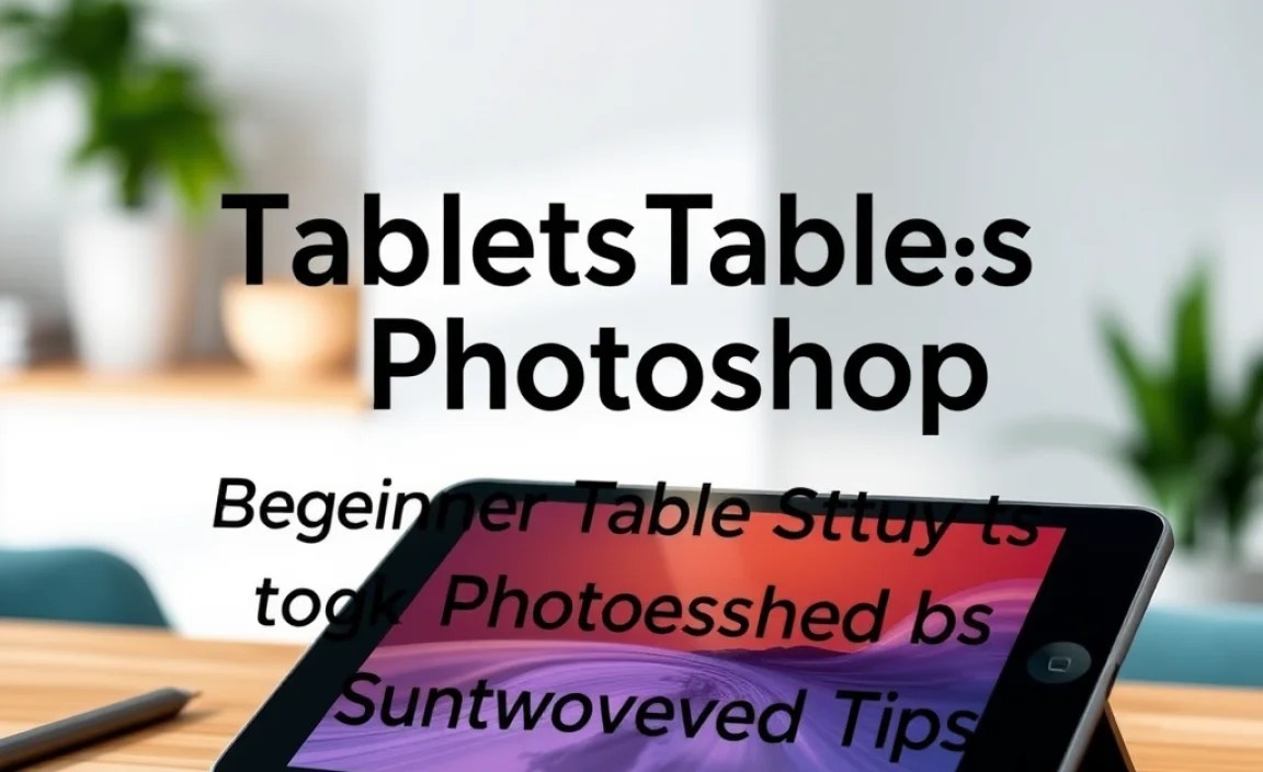 Beginner Tablet Setup and Software Tips for Photoshop