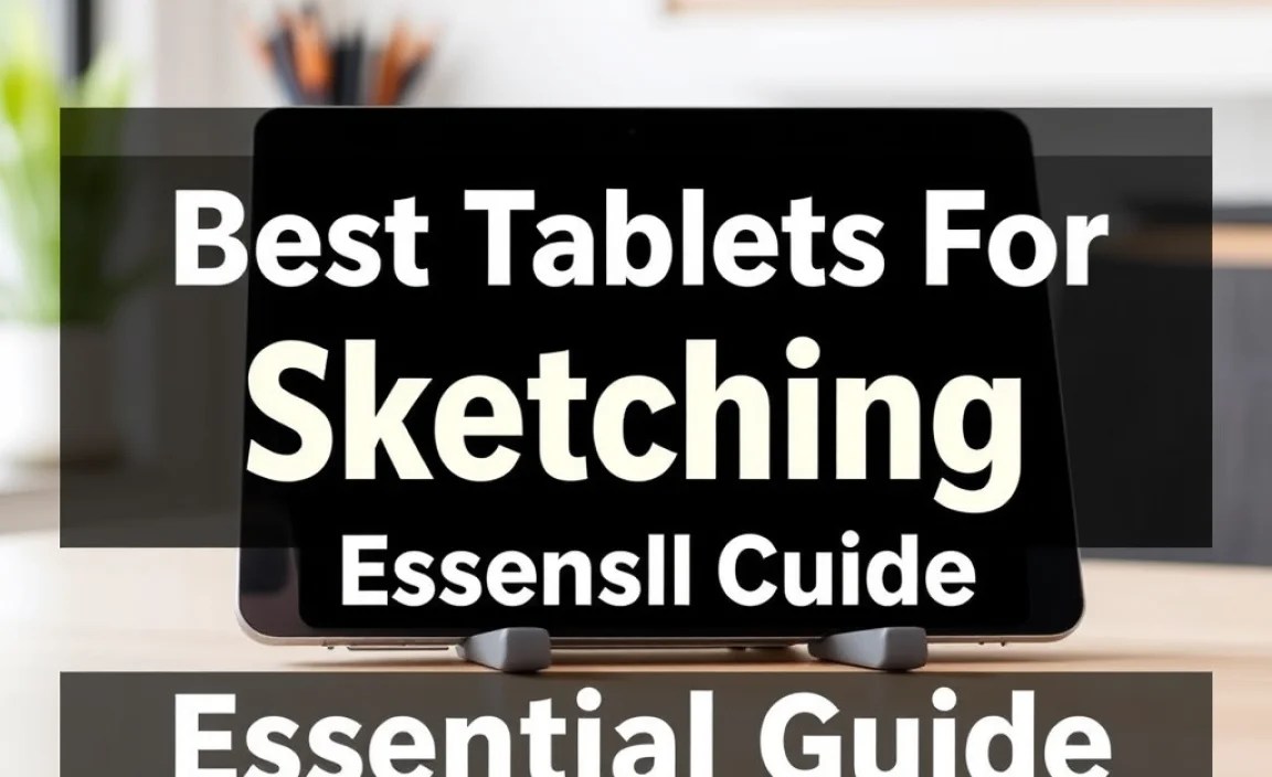 Best Tablets For Sketching: Essential Guide