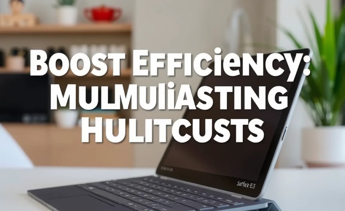 Boost Efficiency: Surface Go 2 Multitasking Shortcuts