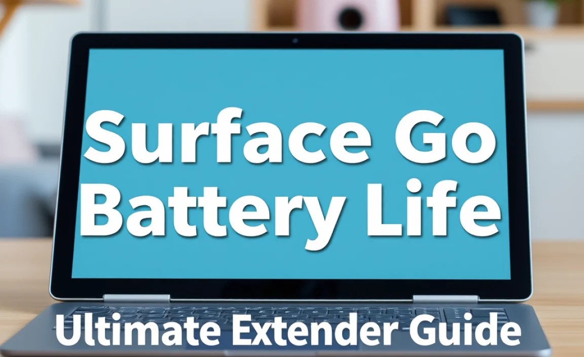 Boost Surface Go Battery Life: Ultimate Extender Guide