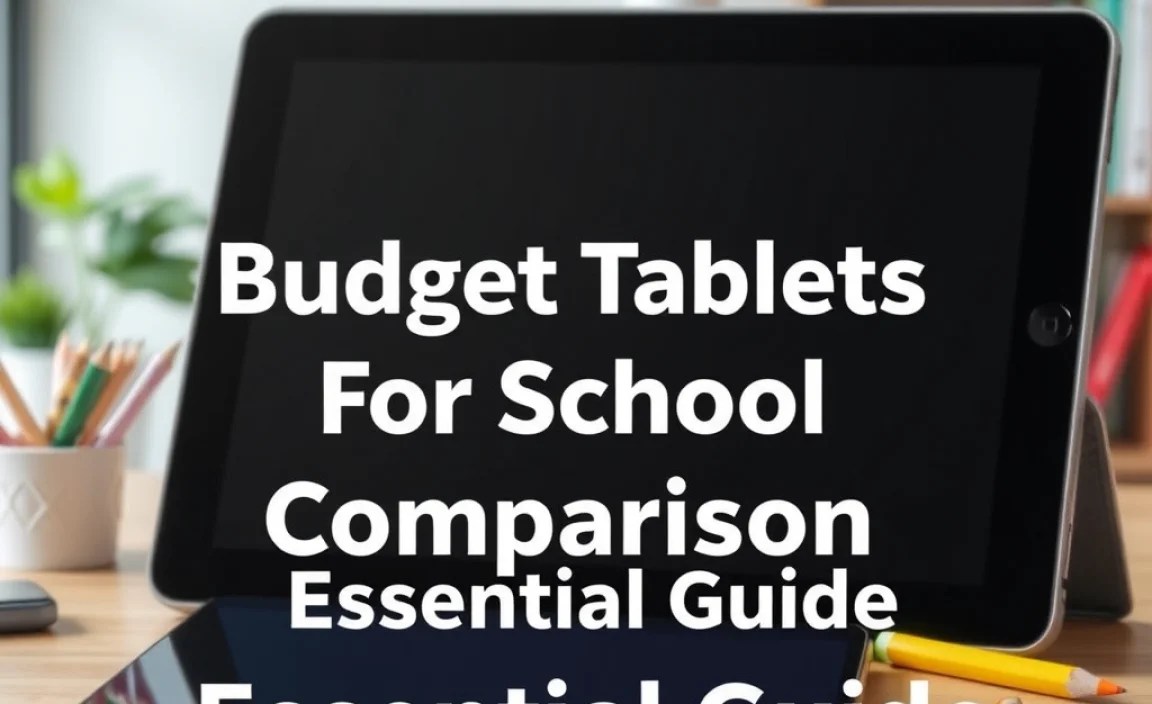 Budget Tablets For School Comparison: Essential Guide