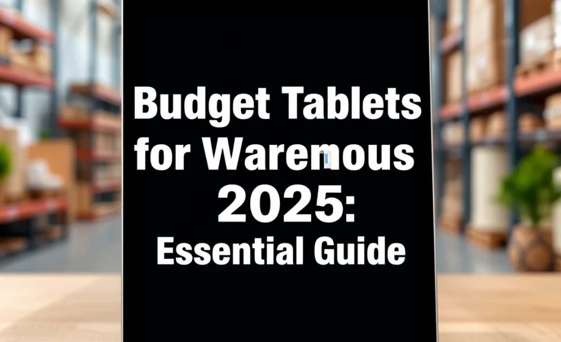 Budget Tablets for Warehouse 2025: Essential Guide