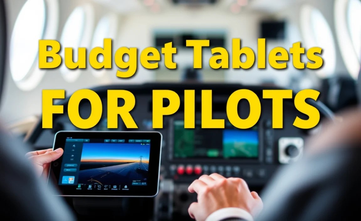 Budget Tablets vs. Aviation-Specific Devices