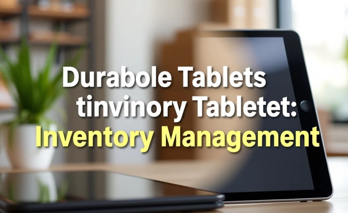 Budgeting for Durable Tablets
