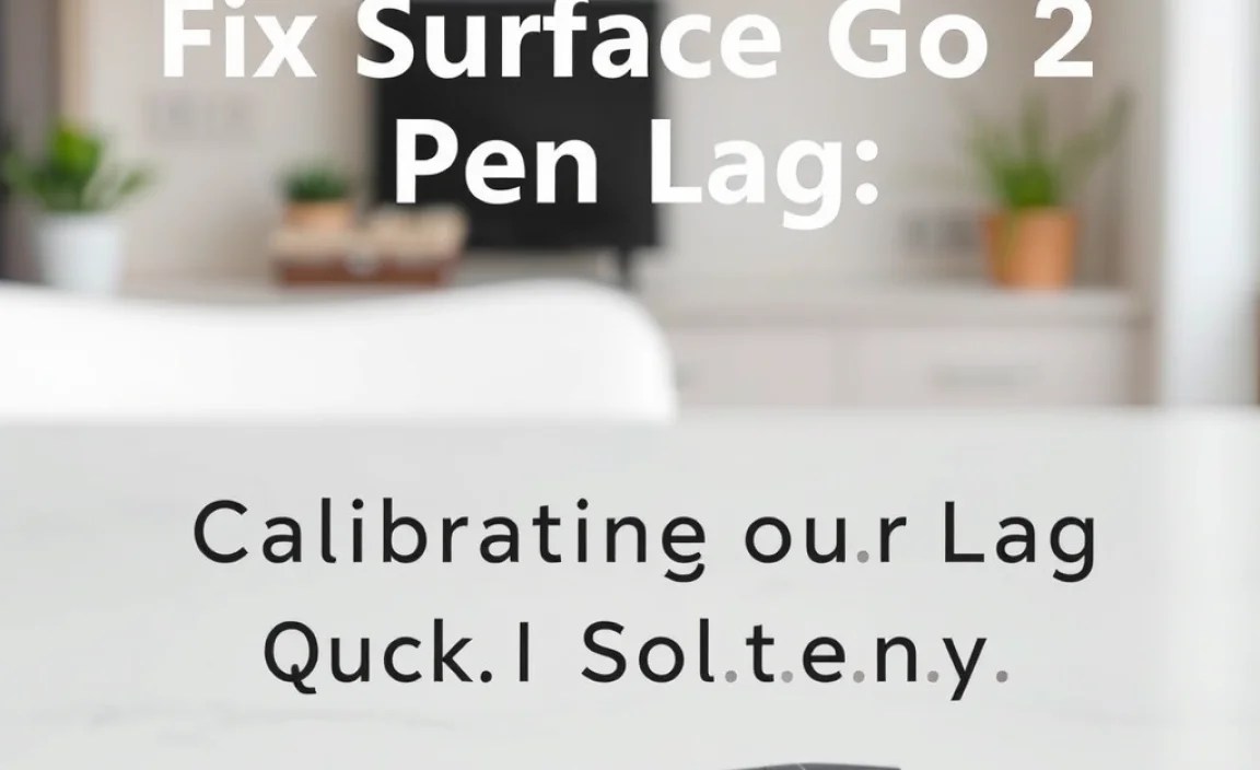 Calibrating Your Surface Pen