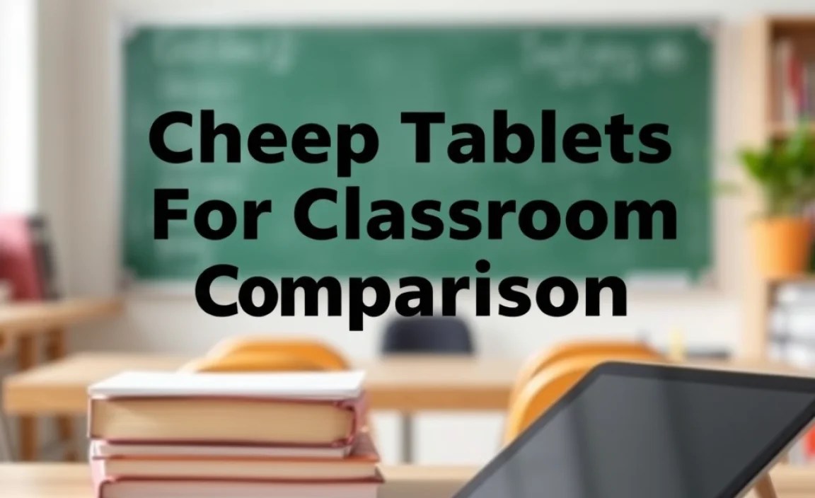 Cheap Tablets For Classroom Comparison: Essential Guide