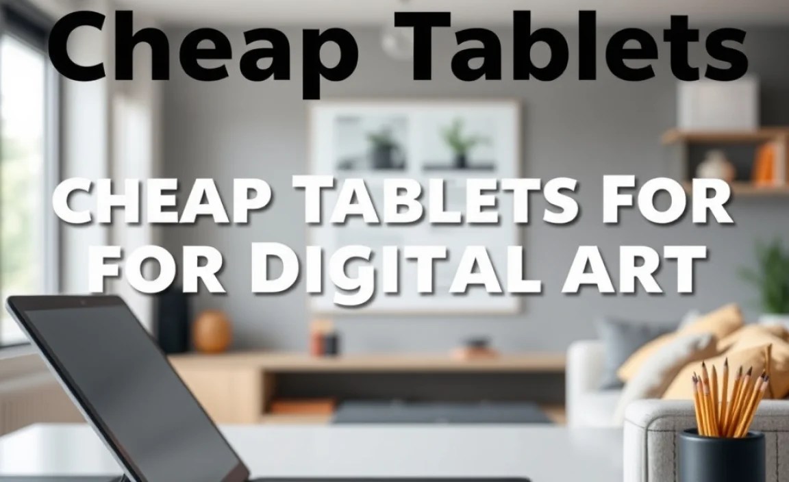 Cheap Tablets For Digital Art: Genius, Essential