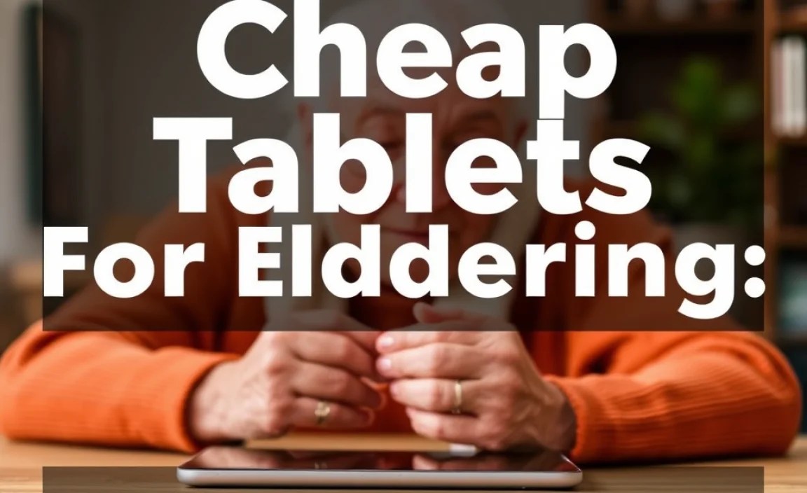 Cheap Tablets For Elderly: Essential Buying Guide