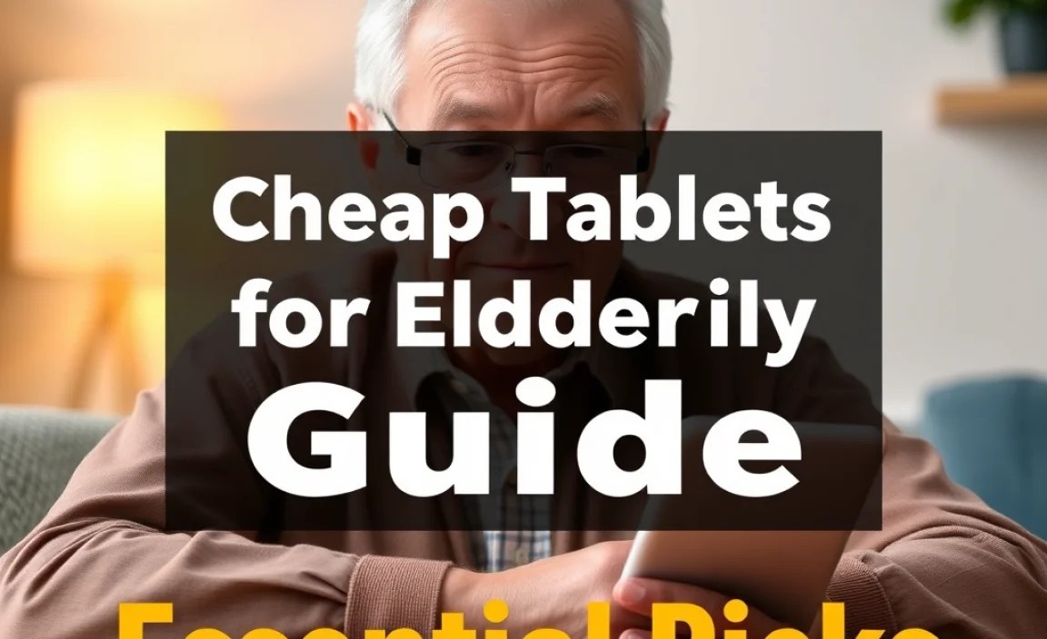 Cheap Tablets for Elderly Guide: Essential Picks