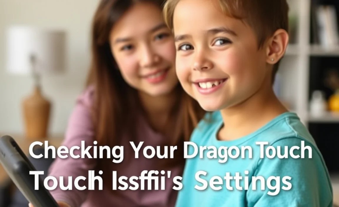 Checking Your Dragon Touch Tablet’s Settings