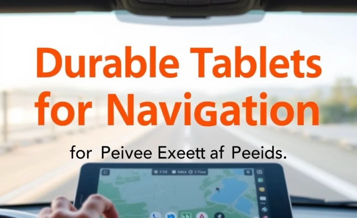 Choosing the Right Durable Tablet for Your Navigation Needs