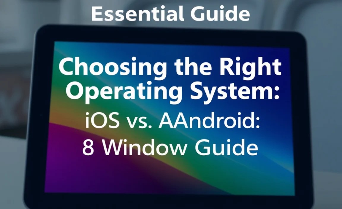 Choosing the Right Operating System: iOS vs. Android vs. Windows