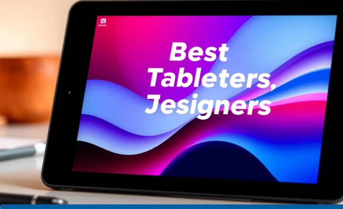 Choosing the Right Tablet for Your Design Workflow