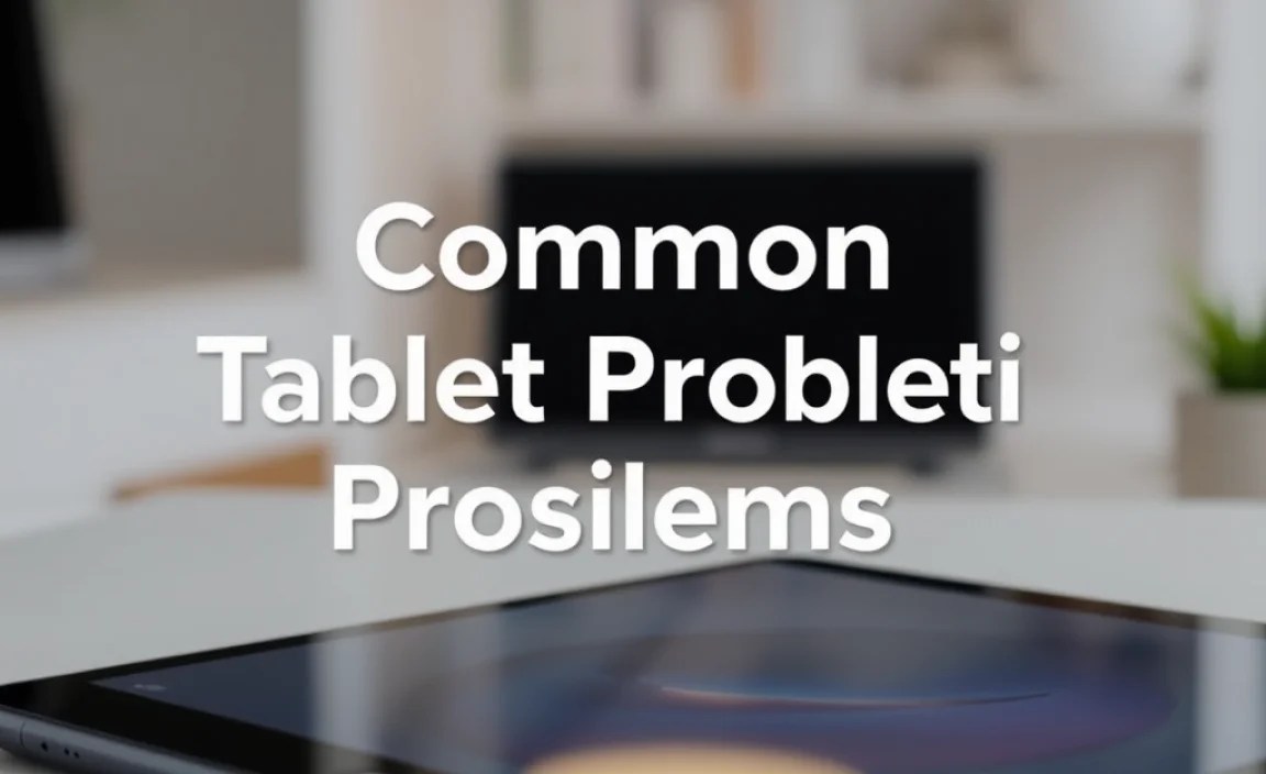 Common Apple Tablet Problems
