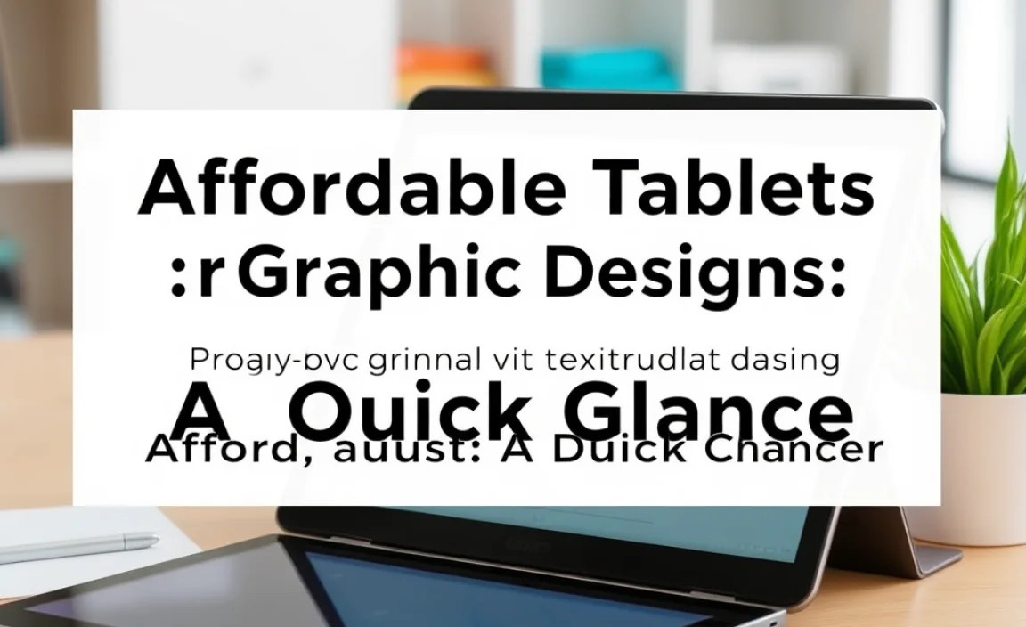 Comparing Affordable Tablet Options: A Quick Glance