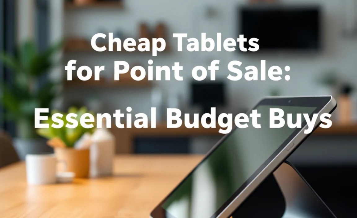 Comparing Budget Tablet Options for POS