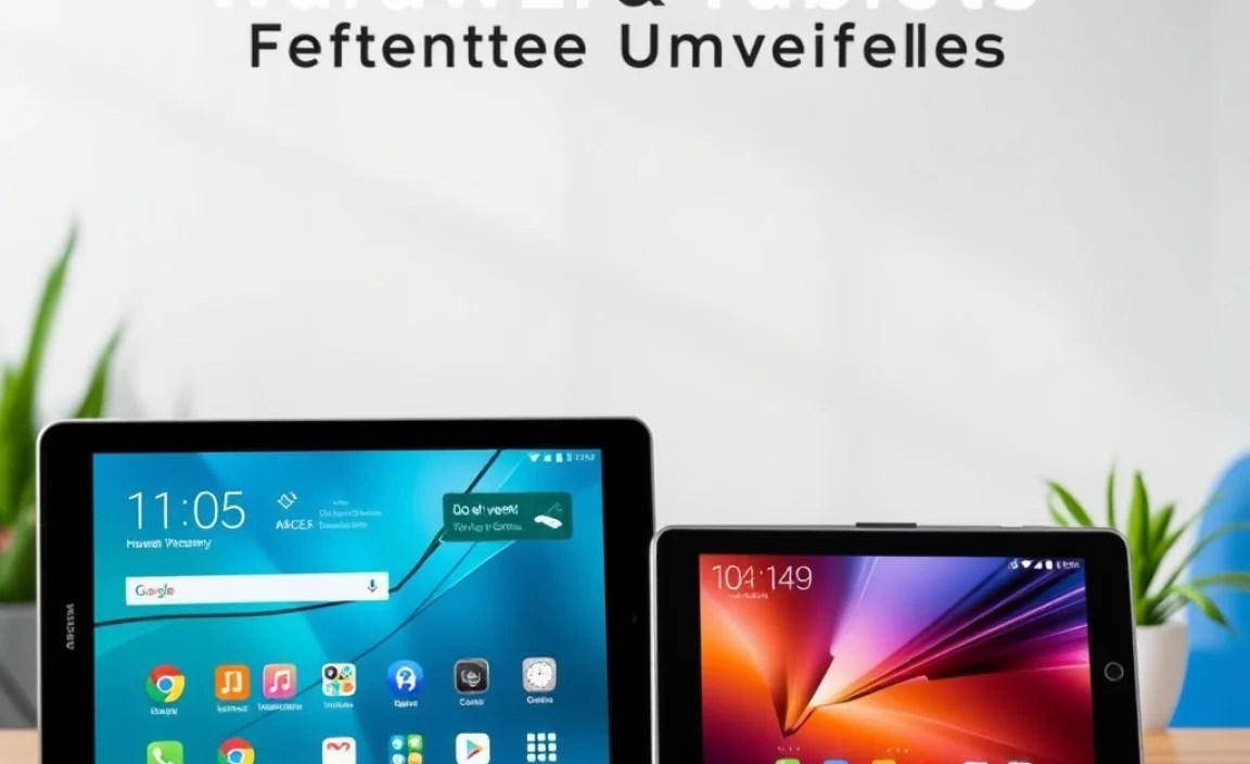 Comparing Huawei Tablet Models