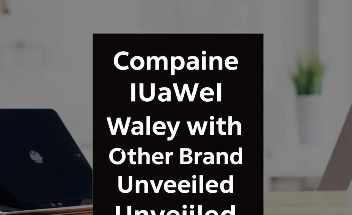 Comparing Huawei with Other Brands