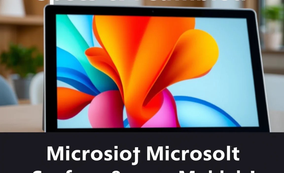 Comparing Microsoft Surface Models