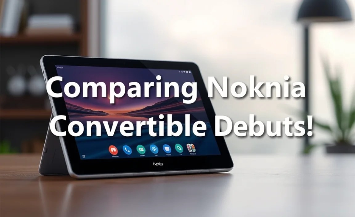 Comparing Nokia Convertible Tablets