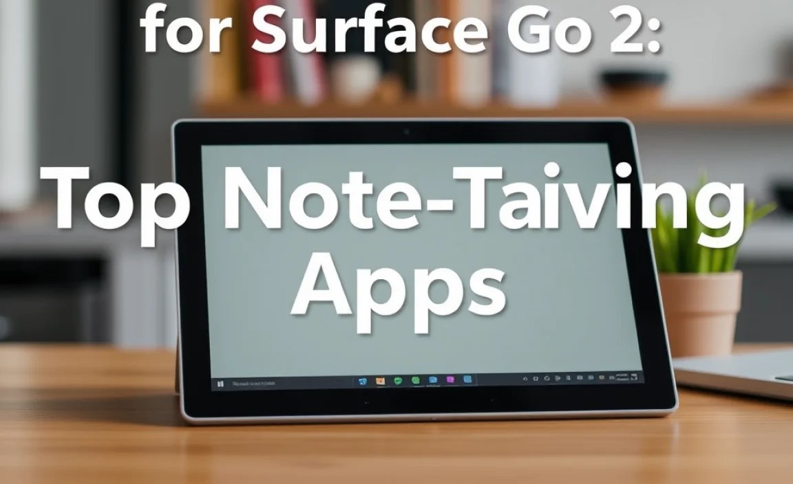 Comparing Note-Taking Apps for Surface Go 2