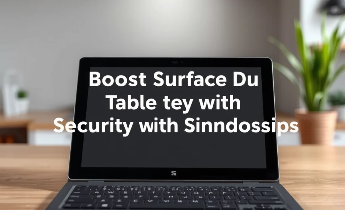 Comparing Surface Duo Security with Other Tablets