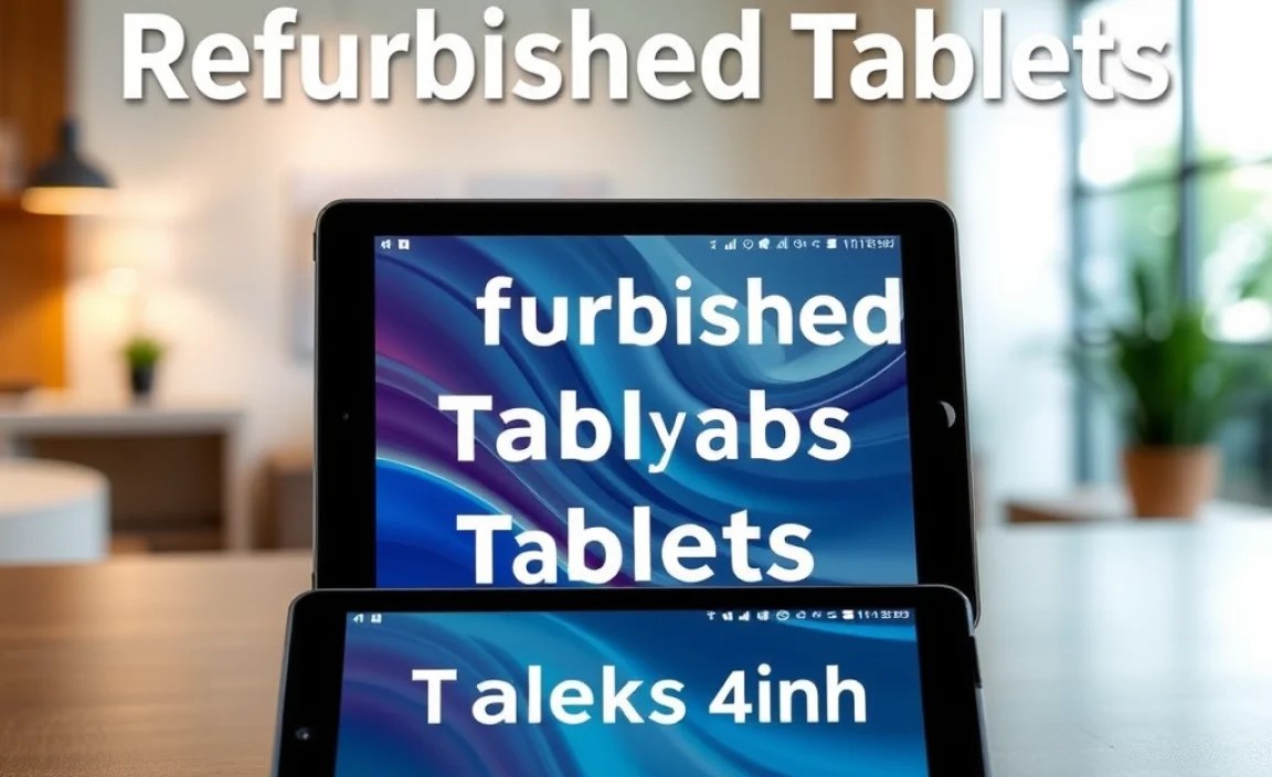 Comparing TCL Refurbished Tablets with New Tablets