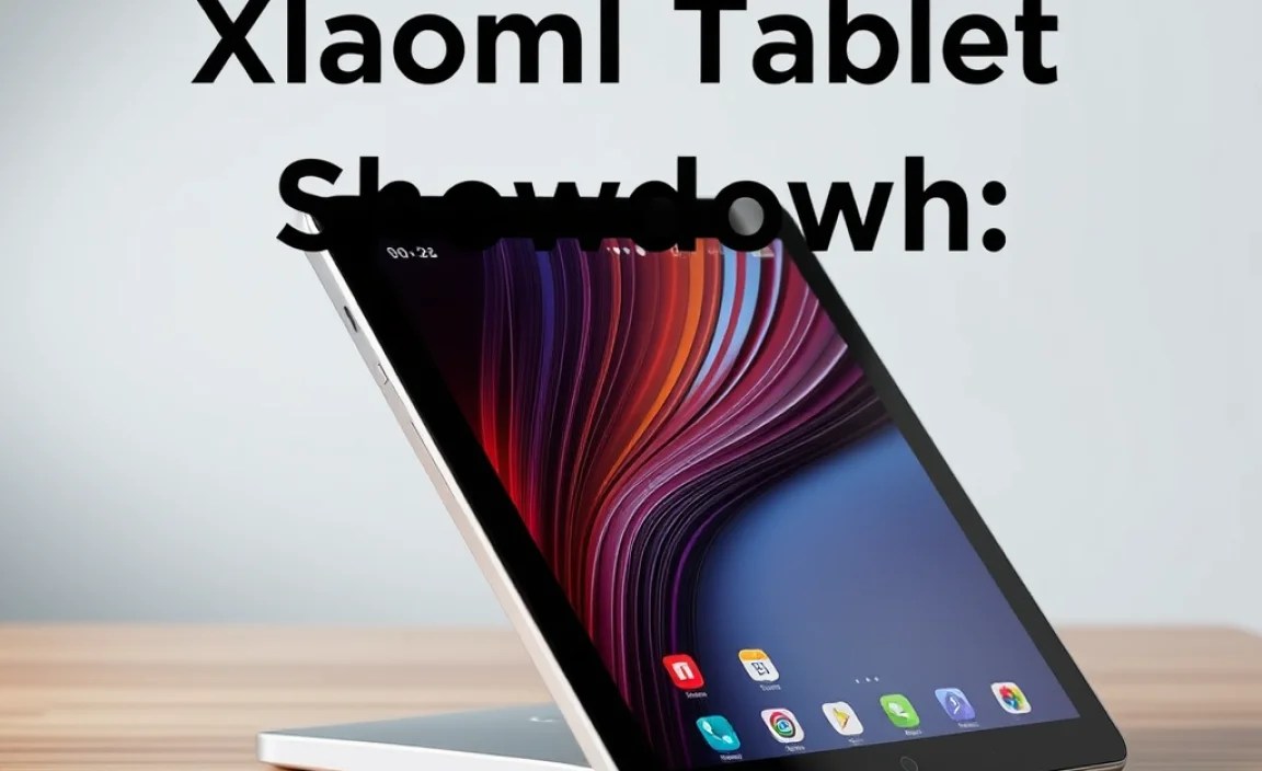 Comparing Xiaomi Tablet Models