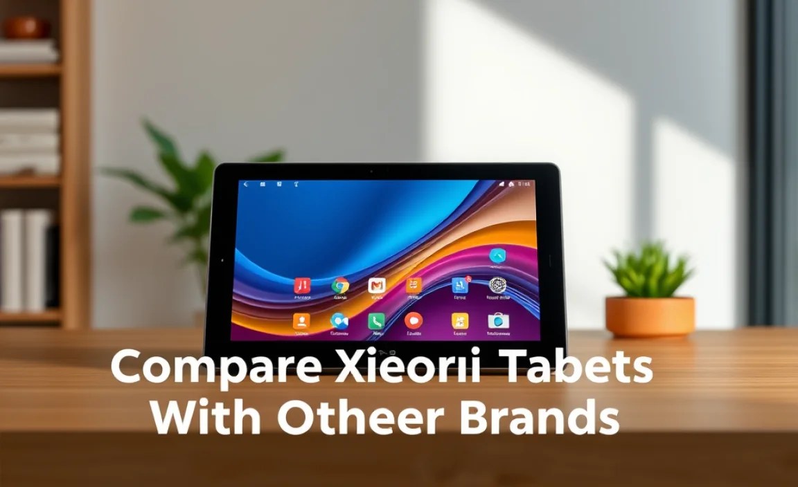 Comparing Xiaomi Tablets With Other Brands