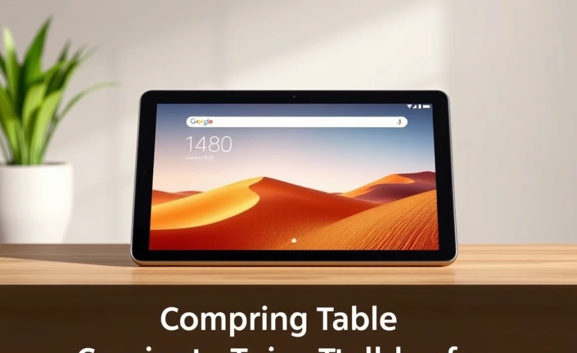 Comparing Xiaomi Tablets